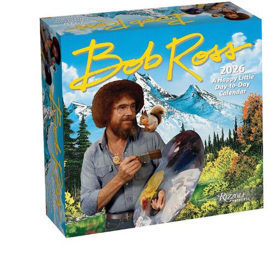 Cover image for Bob Ross 2026 Day-to-Day Calendar
