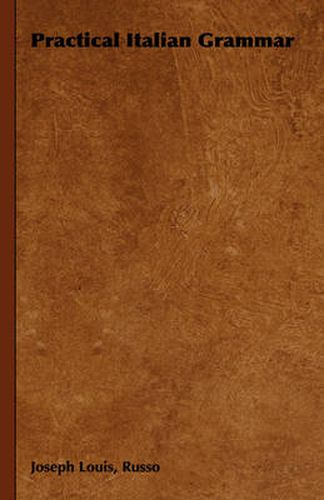 Cover image for Practical Italian Grammar