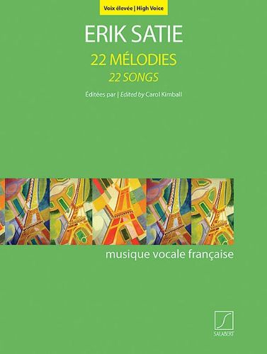 22 Melodies - 22 Songs: Pour Voix eLevee Et Piano - High Voice and Piano