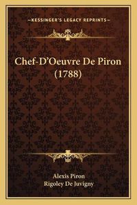 Cover image for Chef-D'Oeuvre de Piron (1788)