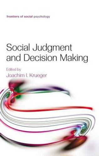 Cover image for Social Judgment and Decision Making