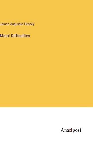 Cover image for Moral Difficulties