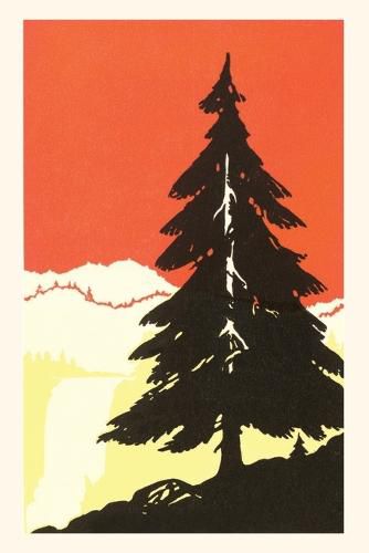 Cover image for Vintage Journal Lone Pine Silhouette