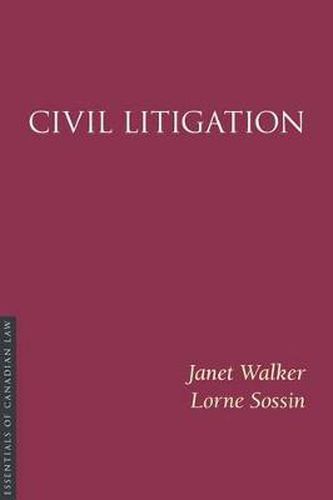 Cover image for Civil Litigation