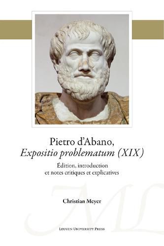 Cover image for Pietro d'Abano, Expositio problematum (XIX)