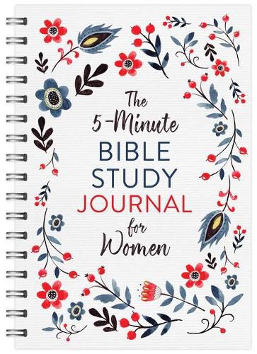 Cover image for The 5-Minute Bible Study Journal for Women