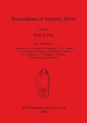 Cover image for Excavations at Arjourne Syria