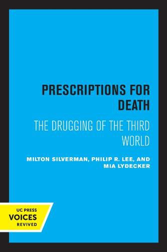 Cover image for Prescriptions for Death: The Drugging of the Third World