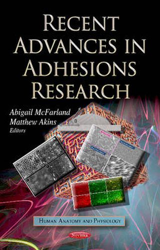 Cover image for Recent Advances in Adhesions Research