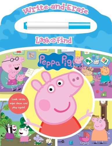 Cover image for Peppa Pig: Write-And-Erase Look and Find