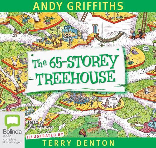 Cover image for The 65-Storey Treehouse (Audiobook)