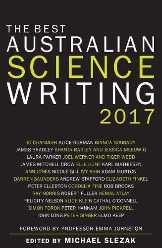 Cover image for The Best Australian Science Writing 2017