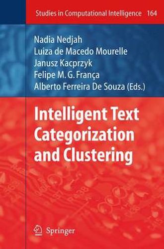 Cover image for Intelligent Text Categorization and Clustering