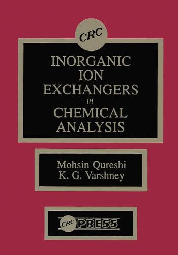 Cover image for Inorganic Ion Exchangers in Chemical Analysis