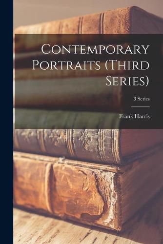 Cover image for Contemporary Portraits (third Series); 3 series