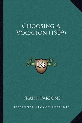 Cover image for Choosing a Vocation (1909)