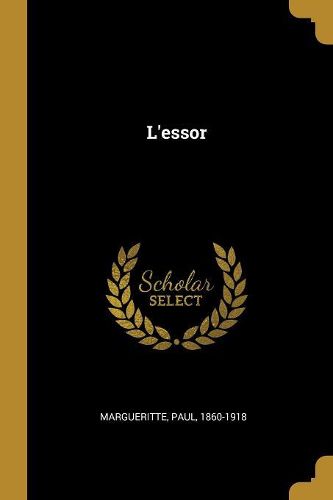 Cover image for L'essor