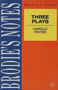 Cover image for Pinter: Three Plays