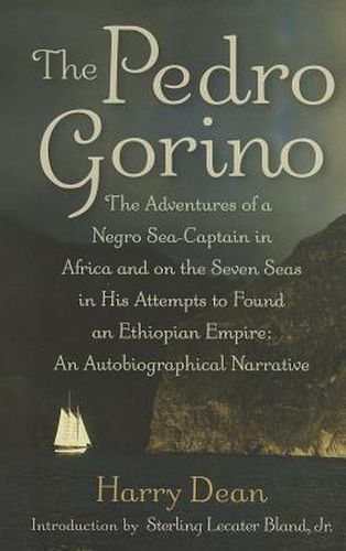 Cover image for Pedro Gorino: an Autobiographical Narrative