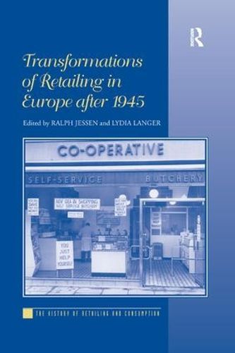 Cover image for Transformations of Retailing in Europe after 1945