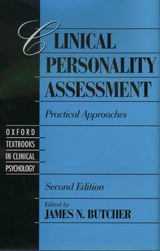 Cover image for Clinical Personality Assessment: Practical Approaches