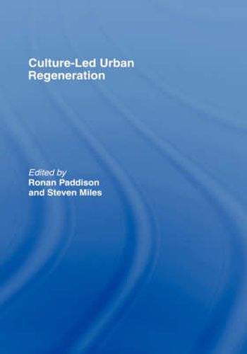 Cover image for Culture-Led Urban Regeneration