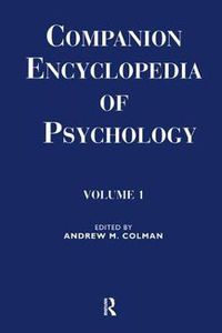 Cover image for Companion Encyclopedia of Psychology: 2-volume set