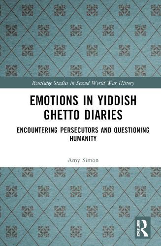 Cover image for Emotions in Yiddish Ghetto Diaries