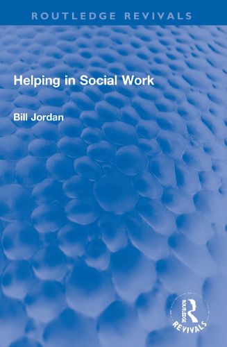 Cover image for Helping in Social Work