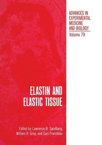 Cover image for Elastin and Elastic Tissue