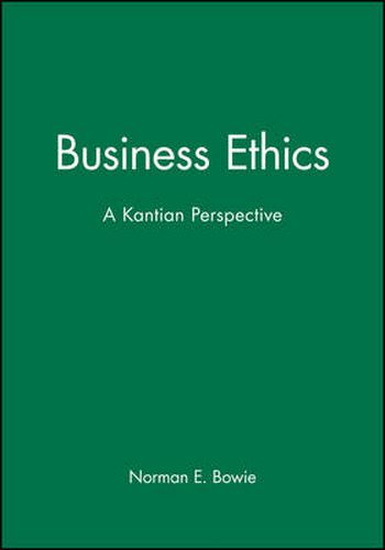 Cover image for Business Ethics: A Kantian Perspective