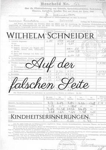 Cover image for Auf der falschen Seite: Kindheitserinnerungen