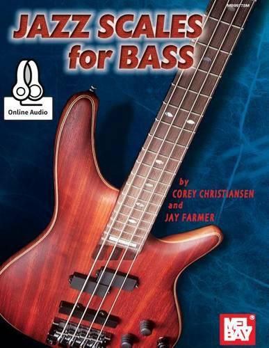 Cover image for Jazz Scales For Bass Book With Online Audio