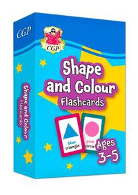 Cover image for Shape & Colour Flashcards for Ages 3-5