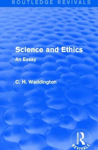 Cover image for Science and Ethics: An Essay