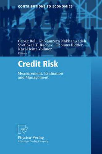 Cover image for Credit Risk: Measurement, Evaluation and Management