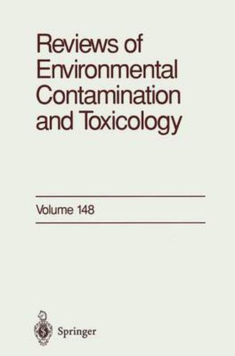 Cover image for Reviews of Environmental Contamination and Toxicology: Continuation of Residue Reviews