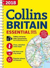 Cover image for 2018 Collins Essential Road Atlas Britain