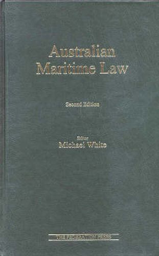 Cover image for Australian Maritime Law