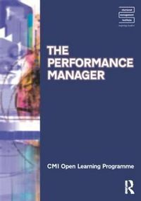 Cover image for Performance Manager CMIOLP: Diploma Level 4