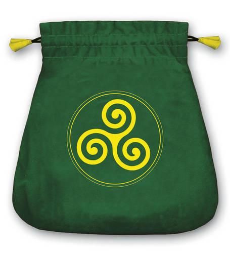 Cover image for Tarot Bag Velvet Celtic Triskel