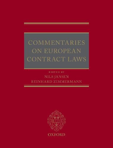 Cover image for Commentaries on European Contract Laws