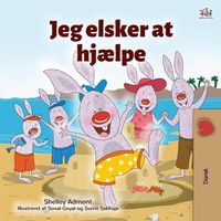 Cover image for I Love to Help (Danish Book for Kids)