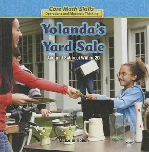 Cover image for Yolanda's Yard Sale: Add and Subtract Within 20