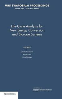 Cover image for Life-Cycle Analysis for New Energy Conversion and Storage Systems: Volume 1041