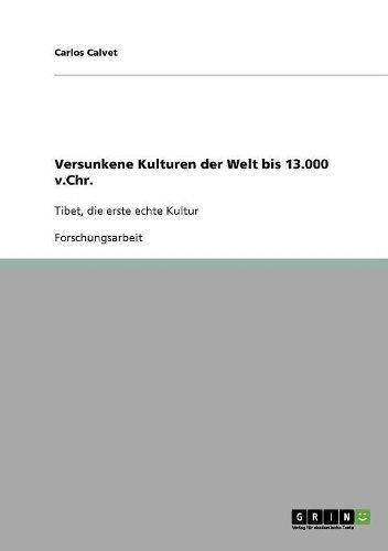 Cover image for Versunkene Kulturen Der Welt Bis 13.000 V.Chr.