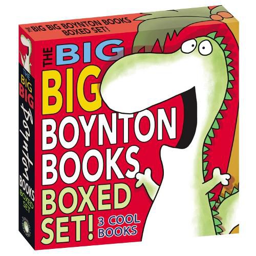 The Big Big Boynton Books Boxed Set!: The Going to Bed Book; Moo, Baa, La La La!; Dinosaur Dance!/Lap Editions