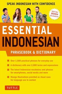 Cover image for Essential Indonesian Phrasebook and Dictionary: Speak Indonesian with Confidence!