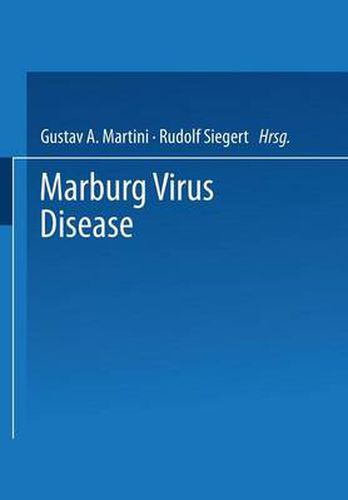 Cover image for Marburg Virus Disease