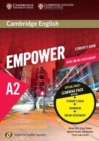 Cover image for Cambridge English Empower for Spanish Speakers A2 Learning Pack (Student's Book with Online Assessment and Practice and Workbook)